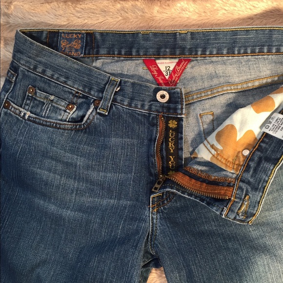 Lucky Brand Sweet & Low Bootcut Jeans Size 12/31 - Picture 2 of 8